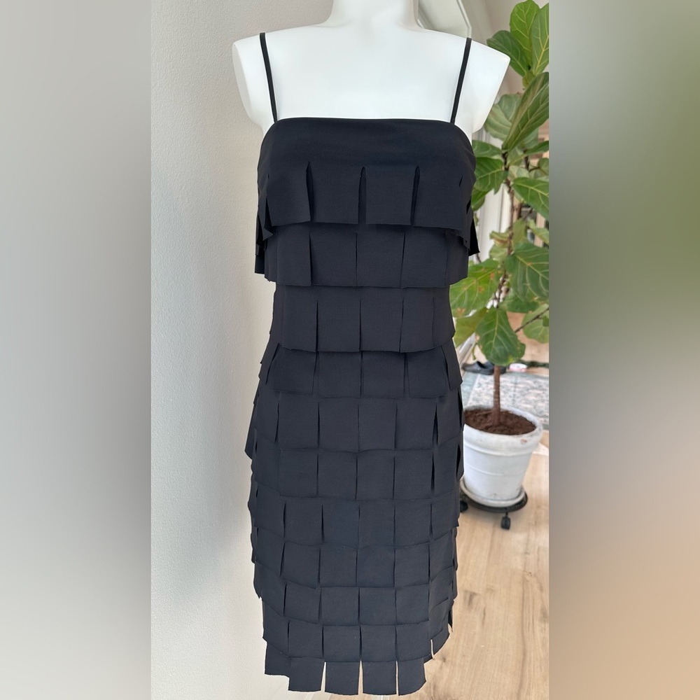 Black Tiered Dress